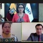 Sesión. El CNE resolvió este sábado que sus vocales seguirán en los cargos.