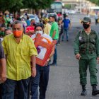 Venezolanos acudieron a las urnas este domingo.