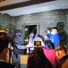 Las chicas fueron llevadas donde sus familiares.