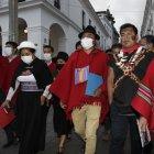 Diálogo. Iza sostiene que si bien el 10 de noviembre hubo coincidencias y avances, aún no hay un acuerdo.