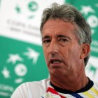 El capitán del equipo ecuatoriano de la Copa Davis, Raúl Viver, en una imagen de archivo.