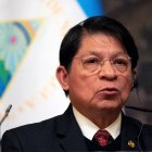 El canciller de Nicaragua, Denis Moncada. EFE/Sergei Ilnitsky