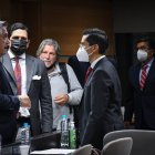 El ministro de Trabajo, Patricio Donoso, presidió la segunda reunión del CNTS.