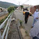 Residentes. Los moradores cuestionan que la obra del sector vecino no sea replicada.