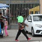 El Colegio Vicente Rocafuerte está en modalidad semipresencial. Piden rondas policiales.