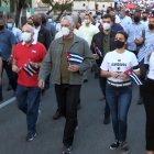 Con la presencia del presidente cubano, Miguel Diaz-Canel, miles de jóvenes cubanos marcharon este sábado como todos los años para conmemorar el fusilamiento de ocho estudiantes de Medicina el 27 de noviembre de 1871