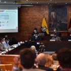 Sesión. El Concejo Metropolitano de Quito conoció en primer debate el presupuesto que se proyecta para la ciudad de Quito durante 2022.