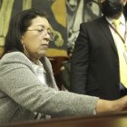 La presidenta de la Asamblea, Guadalupe Llori, envió un documento señaladno que no se aprobó ninguna de las mociones.