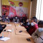 Cita. Ayer, trabajadores de municipios, eléctricas y maestros debatieron.