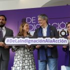 María de Lourdes en el evento "De la indignación a la acción" rechazó que las mujeres sean víctimas