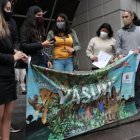 A inicios de este año los integrantes de Yasunidos presentaron en Fiscalía una denuncia por supuesta falsificación en contra de cinco exconsejeros electorales.