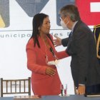 Previo al discurso de Lasso, la presidenta de la Asamblea había pedido mayor atención del Gobierno a la inseguridad que viven las ciudades.
