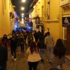 En otros sectores como La Ronda, en el centro de la ciudad, hubo afluencia de público, pero no se registraron incidentes.