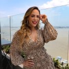 Vilma se reencontró con su querido Guayaquil y aprovechó para subirse a la aerovía.