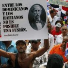 manifestaciones en contra de inmigrantes haitianos en República Dominicana.