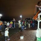 Presentación. Entre las presentaciones están las estatuas vivientes, en los malecones de la ciudad.