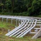 Los oleoductos han parado su bombeo debido a trabajos preventivos ante el avance de la erosión.