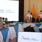 El pasado 15 de noviembre, el presidente Guillermo Lasso presidió la mesa de seguridad en la Gobernación del Guayas.
