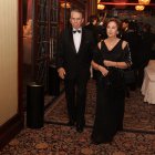 Alfonso Espinosa con su esposa.