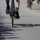 Referencial. Montalvo, del equipo Saitel, llegó primero a la meta con un tiempo de 4 horas y 38 minutos.