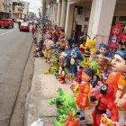 Escenario. Los monigoteros esperan que las visitas se incrementen durante estos días.