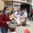 Angustia. Zarumeños se dan cita en la zona 0 con la esperanza de retirar todas sus pertenencias.