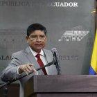 El vocero de la Presidencia, Carlos Jijón, hizo este 22 de diciembre de 2021 una evaluación de los primeros siete meses de gestión del Gobierno.