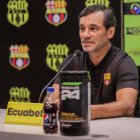 Fabián Bustos renovó por una temporada más con Barcelona.