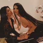 Naomi junto a Sara en la celebración de su cumpleaños 39. Todos le decían que parecían hermanas