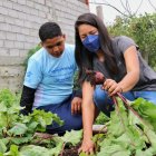 Iniciativa. En diferentes zonas de Guayaquil se han implementado los huertos.