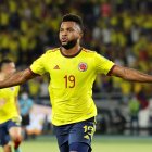 El goleador, con una larga trayectoria como profesional con 142 goles en clubes y diez vistiendo la camiseta de Colombia, ha jugado en el Deportivo Cali, Cúcuta, Cortuluá, La Equidad, Santa Fe, Nacional y Junior, así como en el Livorno de Italia, Olimpo de Argentina y los brasileños Palmeiras y Gremio. Foto de archivo.