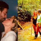 La funcionaria con su pareja y su hija.