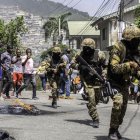 Haití. Protesta por el asesinato del presidente Jovenel Moïse en Puerto Príncipe, el 8 de julio.