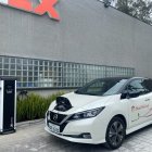 Infraestructura. El punto de recarga está en la avenida Eloy Alfaro, a la altura del Comité del Pueblo Norte.