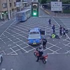 | Se visualiza un #Siniestro de tránsito en Av. Quito y Clemente Ballén.