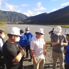 Inspección. En junio pasado técnicos de EE. UU. inspeccionaron los daños.