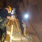 Minas. Los técnicos ingresaron con equipos topográficos al subsuelo de Zaruma.