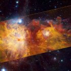 El Observatorio Europeo Austral (ESO) publicó hoy una nueva imagen de la Nebulosa de la Flama, situada en la constelación de Orión y captada con el Pathfinder Experiment (APEX), desde el desierto de Atacama (Chile).