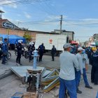 Situación. Los juegos invadían la vía pública y no tenían autorización.