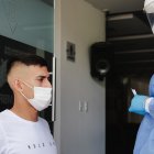 Zaid Romero se somete a la prueba médica antes de las pruebas físicas de la pretemporada de Liga de Quito