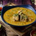 Sancocho de albacora.