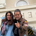 Flor María junto a su esposo Roberto Chávez, quien también es su mánager.