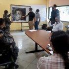 Situación. El director del SNAI evaluó el complejo carcelario de Guayaquil ayer viernes.