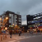 Plaza. La afluencia de personas en el sector ha caído y no ha logrado recuperarse.