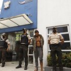 El sospechoso fue presentado en una Unidad de Policía Comunitaria.AMELIA ANDRADE