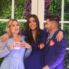 Michela con Úrsula Strenge y Jorge Heredia