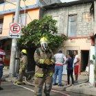 La emergencia se registró pasadas las 15:00 de este lunes. Al sitio acudieron unidades bomberiles.