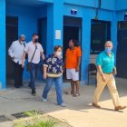 Reunión. Integrantes del comité de pacificación visitaron la cárcel de Guayaquil y tuvieron una cita con internos.