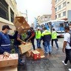 Hecho. Uno de los puntos donde se ejecutaron los controles fue el Mercado Central.