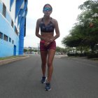 Johana, quien ya entrena en Guayaquil, consiguió el fin de semana pasado para Guayas la primera medalla de plata nacional en marcha senior.